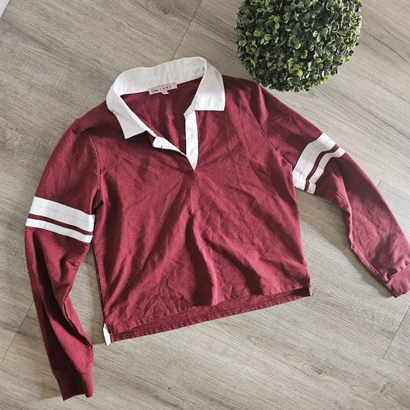 Bordeaux varsity Top - Picture 2 of 5